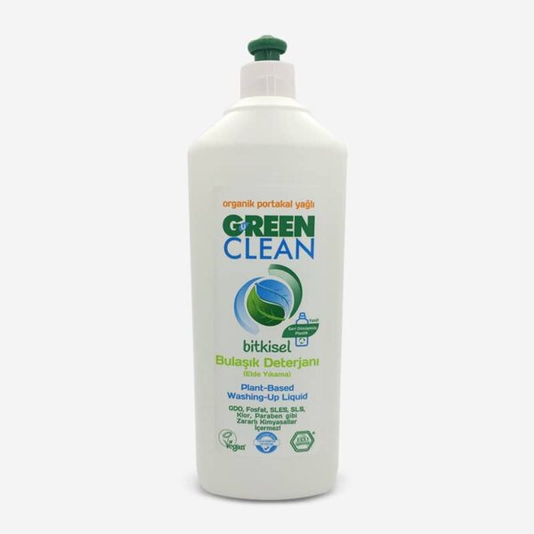 Green Clean Bitkisel Bulaşık Deterjanı (Elde Yıkama) Green Clean Bitkisel Bulaşık Deterjanı Elde Yıkama