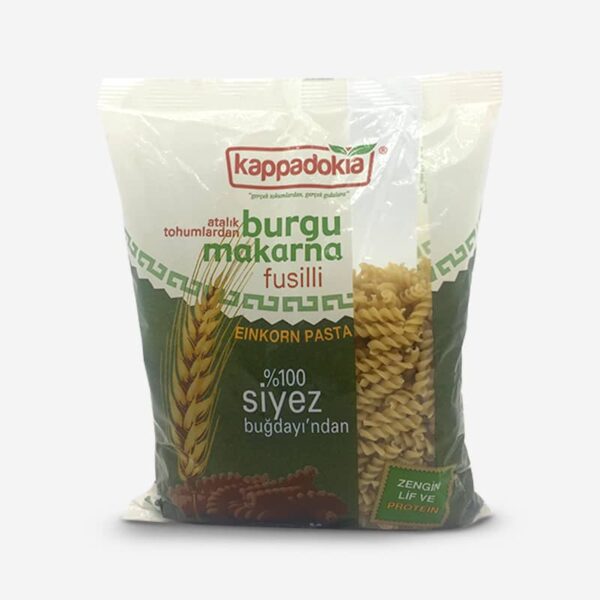 Kappadokia 100 Siyez Burgu Makarna Kappadokya Yüzde 100 Siyez Burgu Makarna