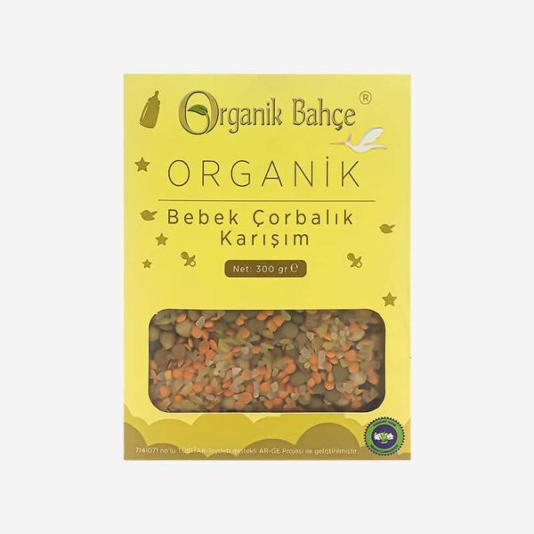 Organik Bahçe Bebek Çorbalık Karışım 300 g Organik Bahçe Bebek Çorbalık Karışım 300 g