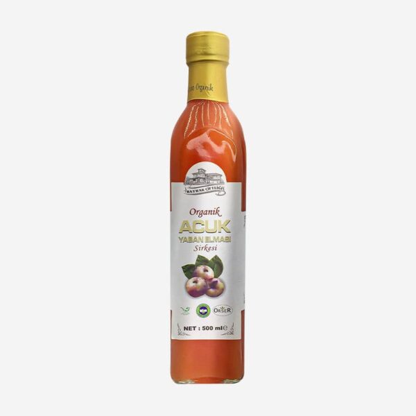 Organik Acuk Yaban Elması Sirkesi 500 ml Organik Acuk Yaban Elması Sirkesi 500 ml