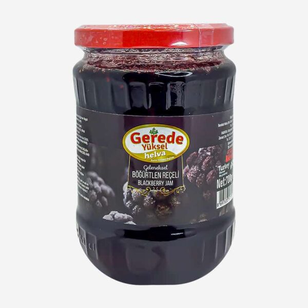 Gerede Yüksel Böğürtlen Reçeli 700 g Gerede Yüksel Böğürtlen Reçeli 700 g