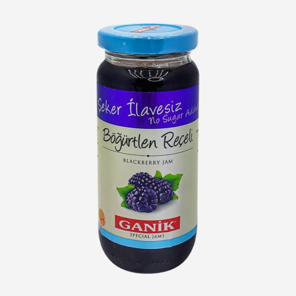 Ganik Böğürtlen Reçeli Şeker İlavesiz 290 g Ganik Böğürtlen Reçeli Şeker İlavesiz 290 g