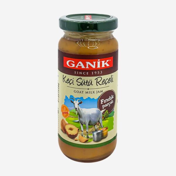 Ganik Keçi Sütü Reçeli Fındık Parçacıklı 270 g