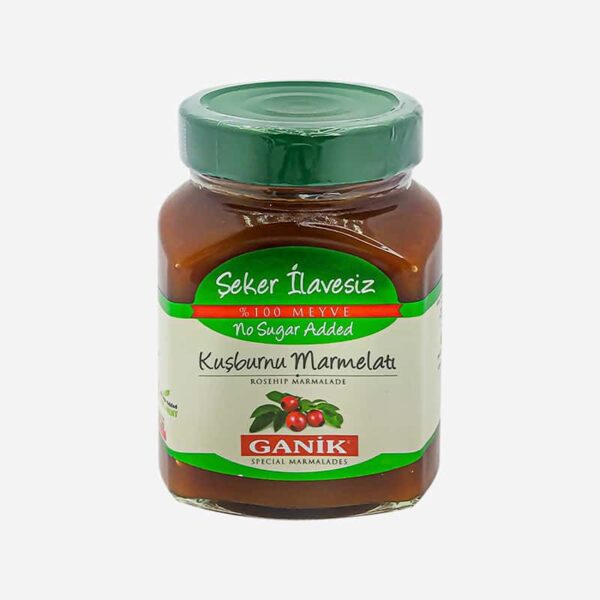 Ganik Kuşburnu Marmelatı Şeker İlavesiz 350 g