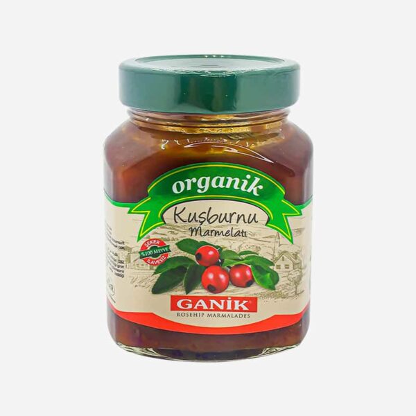 Ganik Organik Kuşburnu Marmelatı 350 g Ganik Organik Kuşburnu Marmelatı 350 g