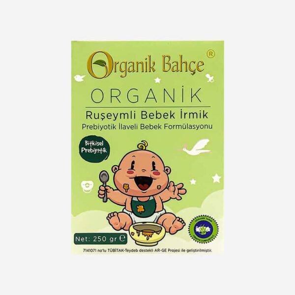 Organik Bahçe Ruşeymli Bebek İrmiği 250 g Organik Bahçe Ruşeymli Bebek İrmiği 250 g