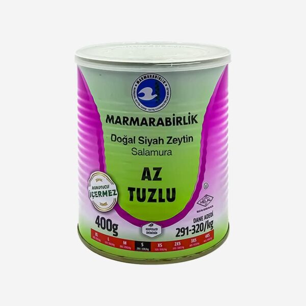 Marmarabirlik Doğal Siyah Zeytin 400 g Marmarabirlik Doğal Siyah Zeytin 400 g