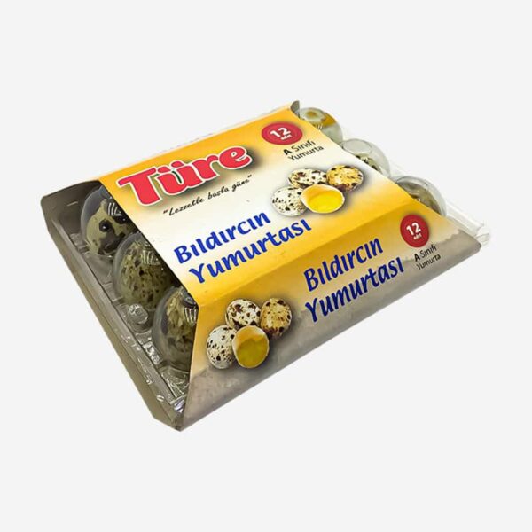 Türe Bıldırcın Yumurtası 12li