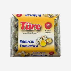 Türe Bıldırcın Yumurtası 12'li