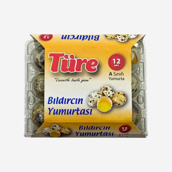 Türe Bıldırcın Yumurtası 12'li