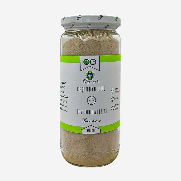 OG Organik Keçiboynuzlu Toz Muhallebi Karışımı 320 gr